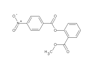 methyl 2-[(4-nitrobenzoyl)oxy]benzoate