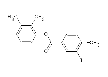 2,3-dimethylphenyl 3-iodo-4-methylbenzoate
