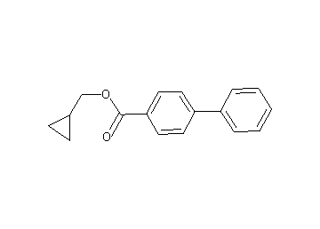 cyclopropylmethyl 4-biphenylcarboxylate