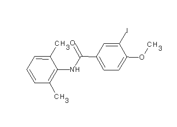 N-(2,6-dimethylphenyl)-3-iodo-4-methoxybenzamide