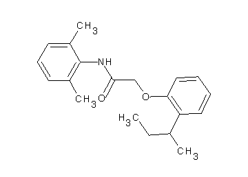 2-(2-sec-butylphenoxy)-N-(2,6-dimethylphenyl)acetamide