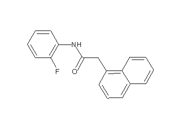 N-(2-fluorophenyl)-2-(1-naphthyl)acetamide