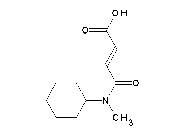 4-[cyclohexyl(methyl)amino]-4-oxo-2-butenoic acid