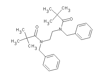 N,N'-1,2-ethanediylbis(N-benzyl-2,2-dimethylpropanamide)