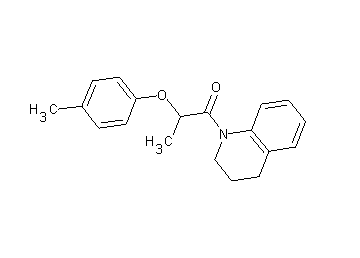 1-[2-(4-methylphenoxy)propanoyl]-1,2,3,4-tetrahydroquinoline