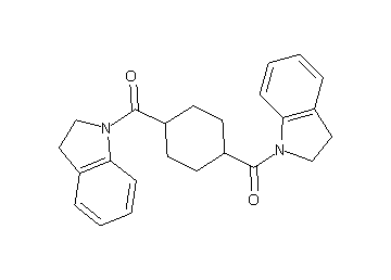 1,1'-[1,4-cyclohexanediyldi(carbonyl)]diindoline
