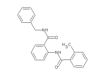 N-{2-[(benzylamino)carbonyl]phenyl}-2-methylbenzamide