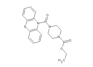 ethyl 4-(10H-phenothiazin-10-ylcarbonyl)-1-piperazinecarboxylate