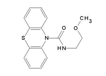 N-(2-methoxyethyl)-10H-phenothiazine-10-carboxamide