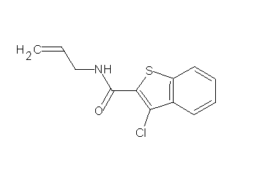 N-allyl-3-chloro-1-benzothiophene-2-carboxamide