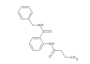 N-benzyl-2-(butyrylamino)benzamide