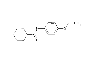 N-(4-ethoxyphenyl)cyclohexanecarboxamide