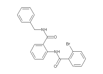 N-{2-[(benzylamino)carbonyl]phenyl}-2-bromobenzamide - Click Image to Close