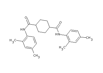 N,N'-bis(2,4-dimethylphenyl)-1,4-cyclohexanedicarboxamide