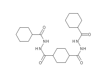 N'1,N'4-bis(cyclohexylcarbonyl)-1,4-cyclohexanedicarbohydrazide - Click Image to Close