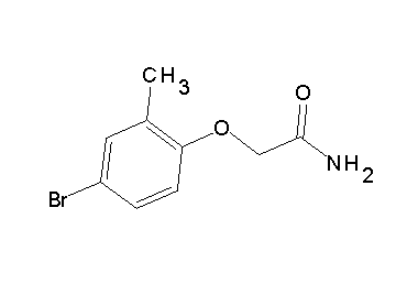 2-(4-bromo-2-methylphenoxy)acetamide