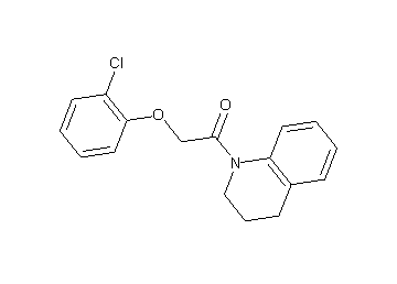 1-[(2-chlorophenoxy)acetyl]-1,2,3,4-tetrahydroquinoline
