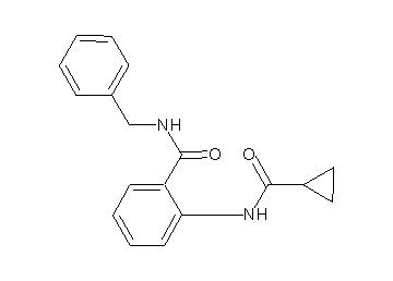 N-benzyl-2-[(cyclopropylcarbonyl)amino]benzamide