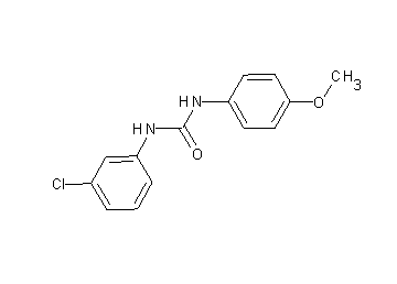 N-(3-chlorophenyl)-N'-(4-methoxyphenyl)urea