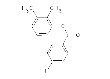 2,3-dimethylphenyl 4-fluorobenzoate