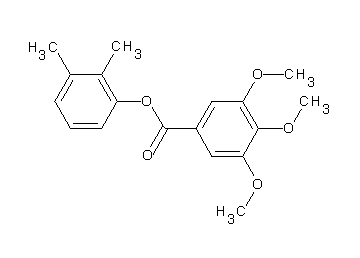 2,3-dimethylphenyl 3,4,5-trimethoxybenzoate