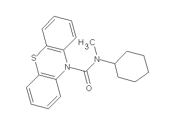 N-cyclohexyl-N-methyl-10H-phenothiazine-10-carboxamide