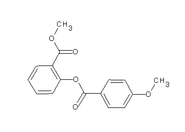 methyl 2-[(4-methoxybenzoyl)oxy]benzoate
