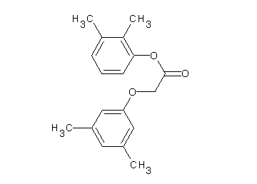 2,3-dimethylphenyl (3,5-dimethylphenoxy)acetate