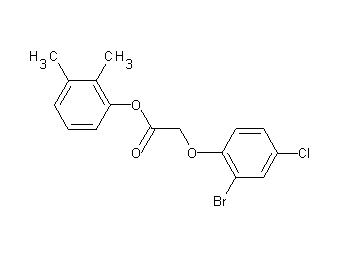 2,3-dimethylphenyl (2-bromo-4-chlorophenoxy)acetate - Click Image to Close