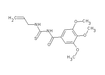 N-[(allylamino)carbonothioyl]-3,4,5-trimethoxybenzamide
