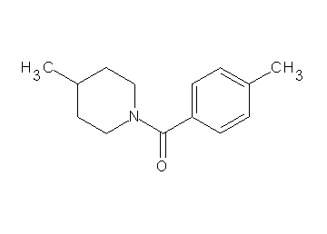 4-methyl-1-(4-methylbenzoyl)piperidine