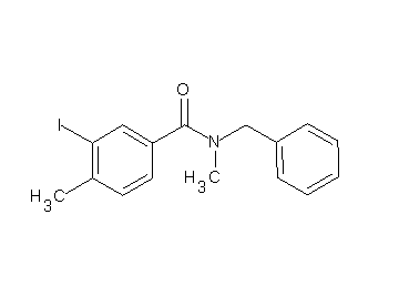 N-benzyl-3-iodo-N,4-dimethylbenzamide - Click Image to Close