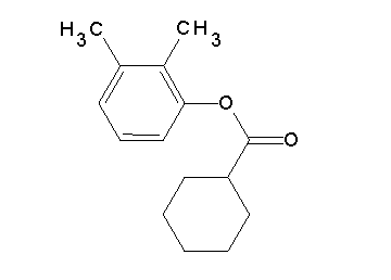 2,3-dimethylphenyl cyclohexanecarboxylate