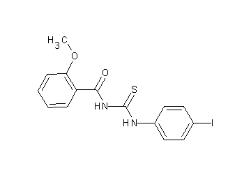 N-{[(4-iodophenyl)amino]carbonothioyl}-2-methoxybenzamide