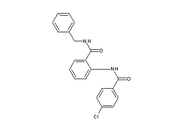 N-benzyl-2-[(4-chlorobenzoyl)amino]benzamide