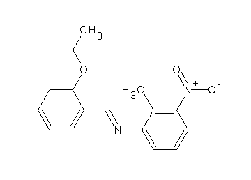 N-(2-ethoxybenzylidene)-2-methyl-3-nitroaniline