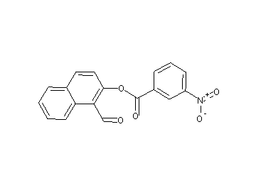 1-formyl-2-naphthyl 3-nitrobenzoate