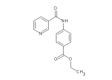 ethyl 4-[(3-pyridinylcarbonyl)amino]benzoate
