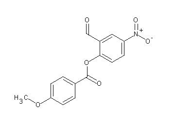 2-formyl-4-nitrophenyl 4-methoxybenzoate