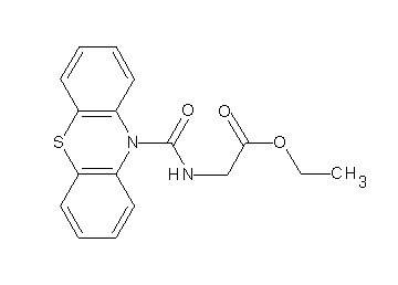 ethyl N-(10H-phenothiazin-10-ylcarbonyl)glycinate