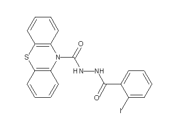 N'-(2-iodobenzoyl)-10H-phenothiazine-10-carbohydrazide