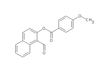 1-formyl-2-naphthyl 4-methoxybenzoate