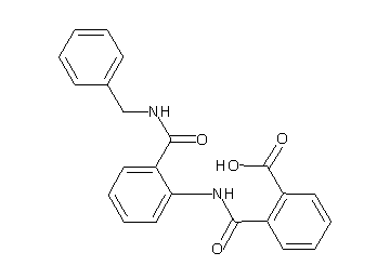 2-[({2-[(benzylamino)carbonyl]phenyl}amino)carbonyl]benzoic acid