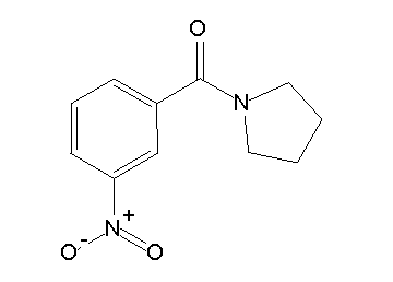 1-(3-nitrobenzoyl)pyrrolidine