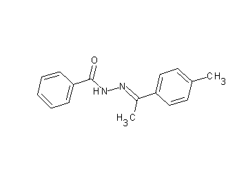 N'-[1-(4-methylphenyl)ethylidene]benzohydrazide