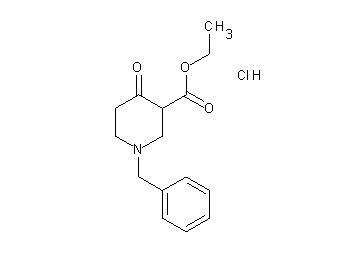 ethyl 1-benzyl-4-oxo-3-piperidinecarboxylate hydrochloride