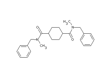 N,N'-dibenzyl-N,N'-dimethyl-1,4-cyclohexanedicarboxamide