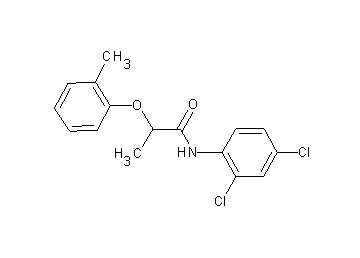 N-(2,4-dichlorophenyl)-2-(2-methylphenoxy)propanamide