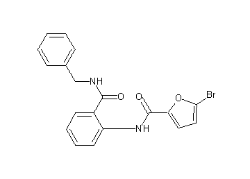 N-{2-[(benzylamino)carbonyl]phenyl}-5-bromo-2-furamide