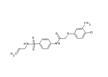 N-{4-[(allylamino)sulfonyl]phenyl}-2-(4-chloro-3-methylphenoxy)acetamide